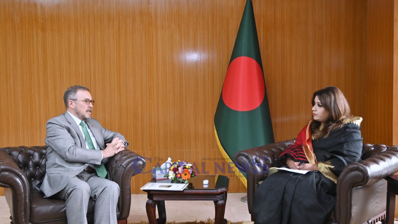 Russian Ambassador call on the State Minister for Foreign Affairs