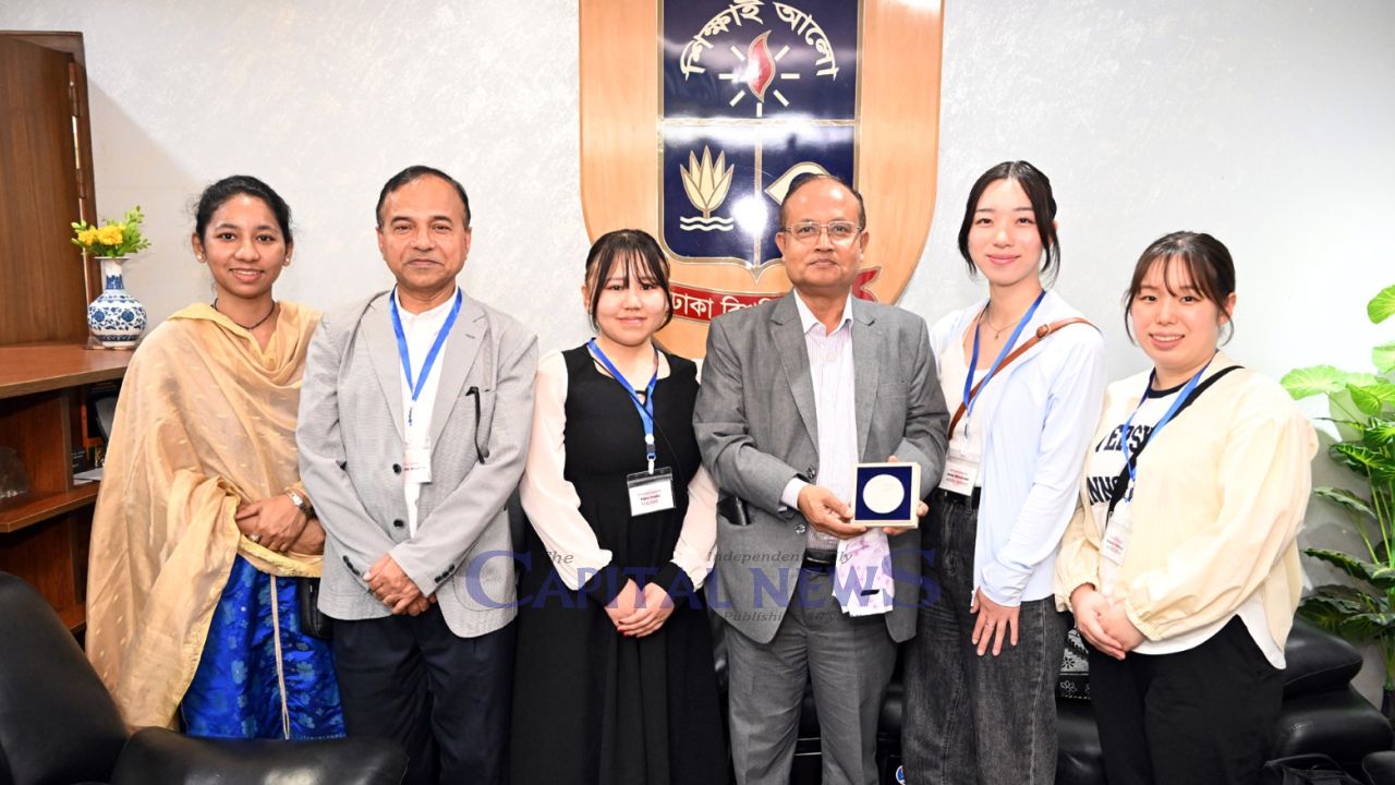 Japanese Delegation Meets DU VC to Strengthen Academic Collaboration