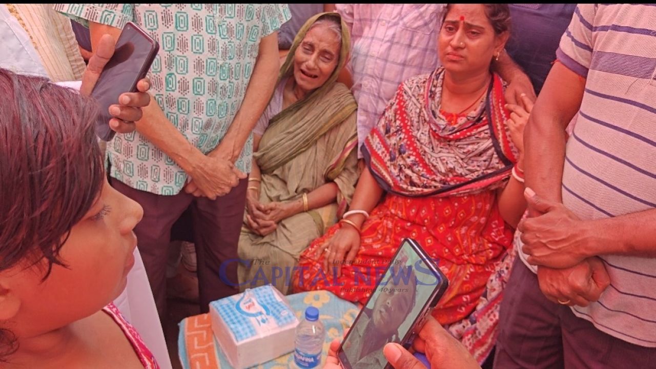 Dr. Masud, MP, Stands Beside the Family of Slain Ujjal Karmakar in Bauphal