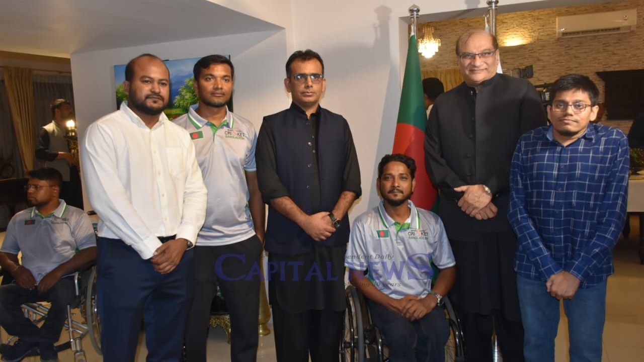 Wheelchair Cricket Team receives boost at Pakistan House ahead of Asia Cup