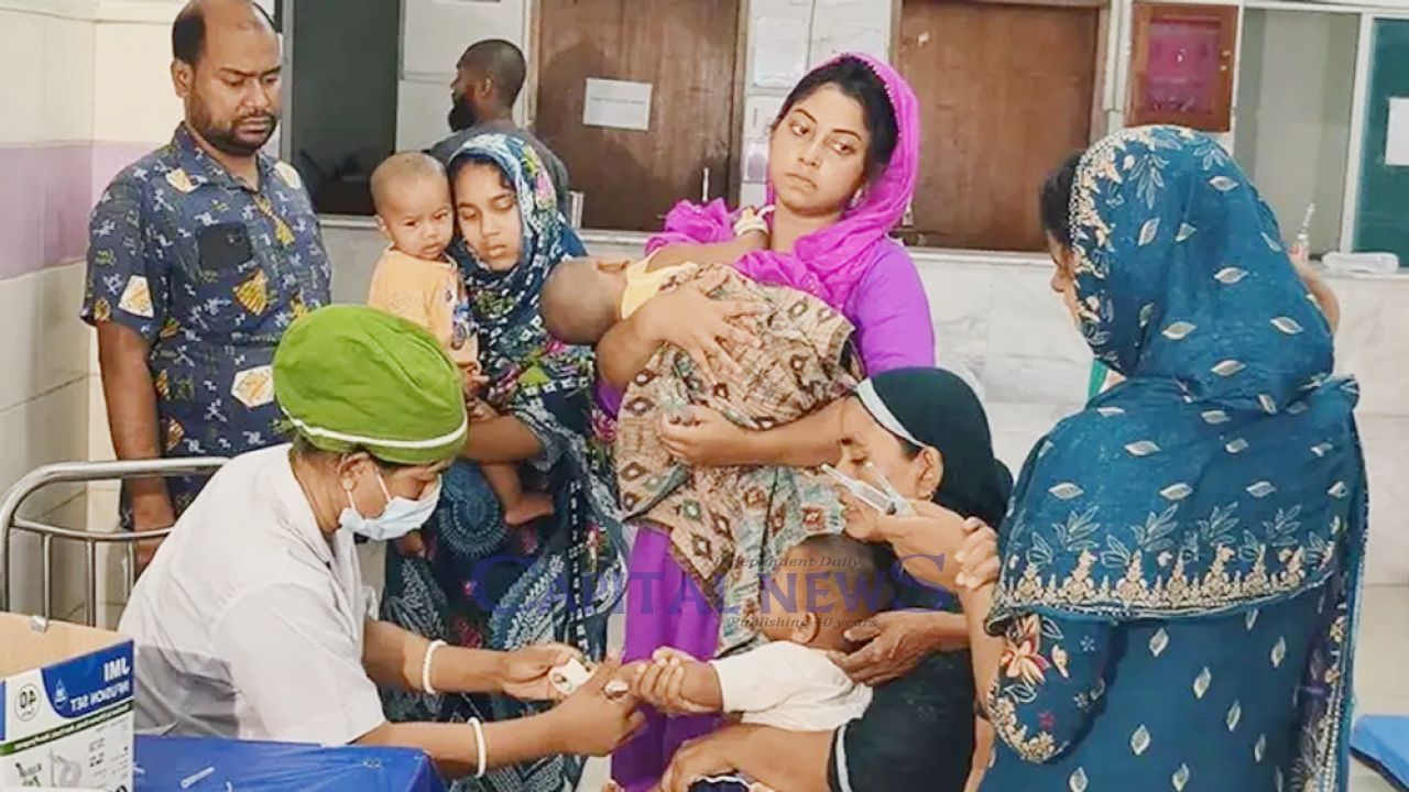 Measles-Rubella Drive Kicks Off Across 30 Upazilas