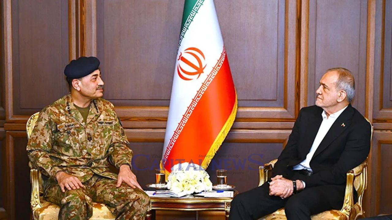 Pakistan Field Marshal Urges Peace Talks After Iran Trip