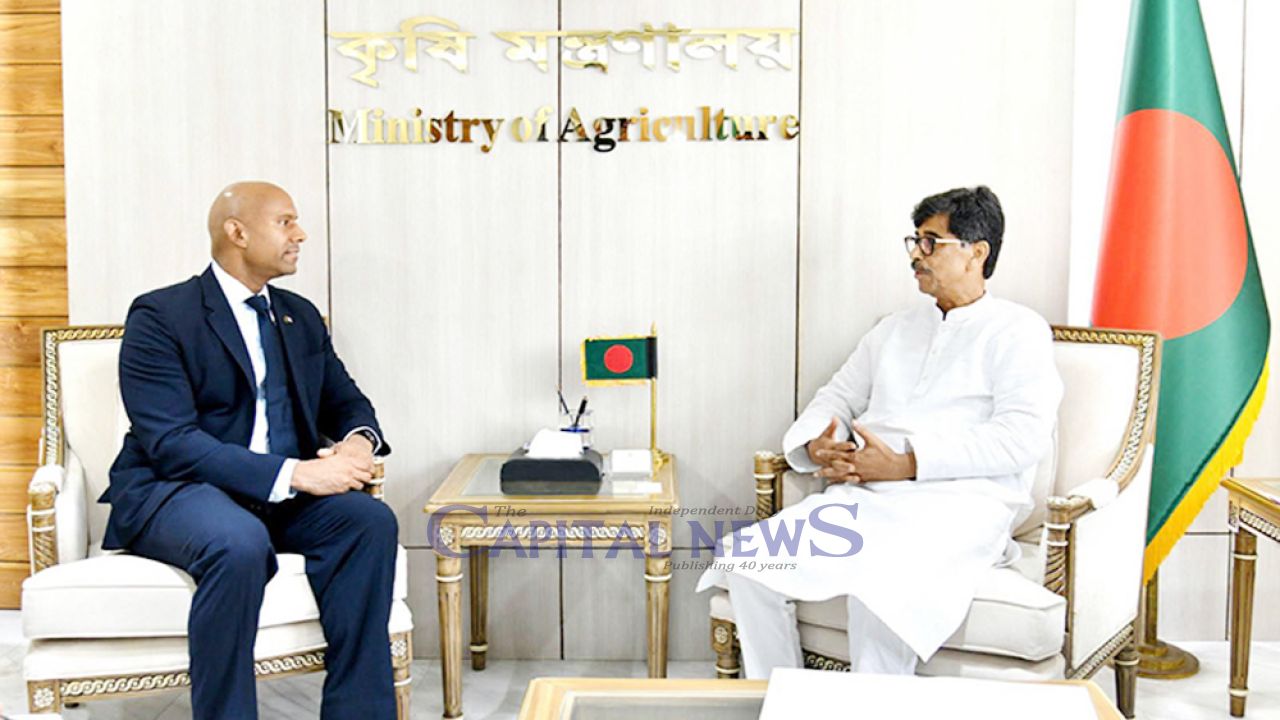 Canadian envoy meets agriculture minister 