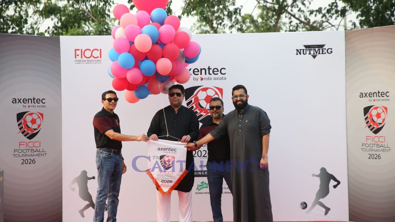 Corporate Football Fever Begins with Axentec FICCI Football Tournament 2026