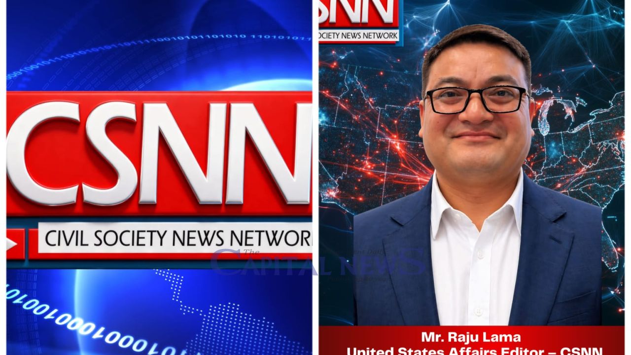 SAARC Journalist Forum President Raju Lama Appointed as US Affairs Editor of CSNN