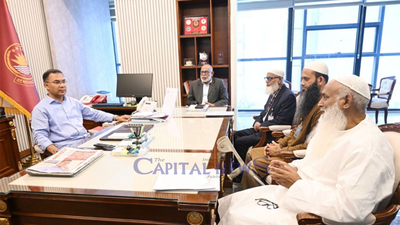 Waqfs Bangladesh Administrator Calls on PM Tarique Rahman
