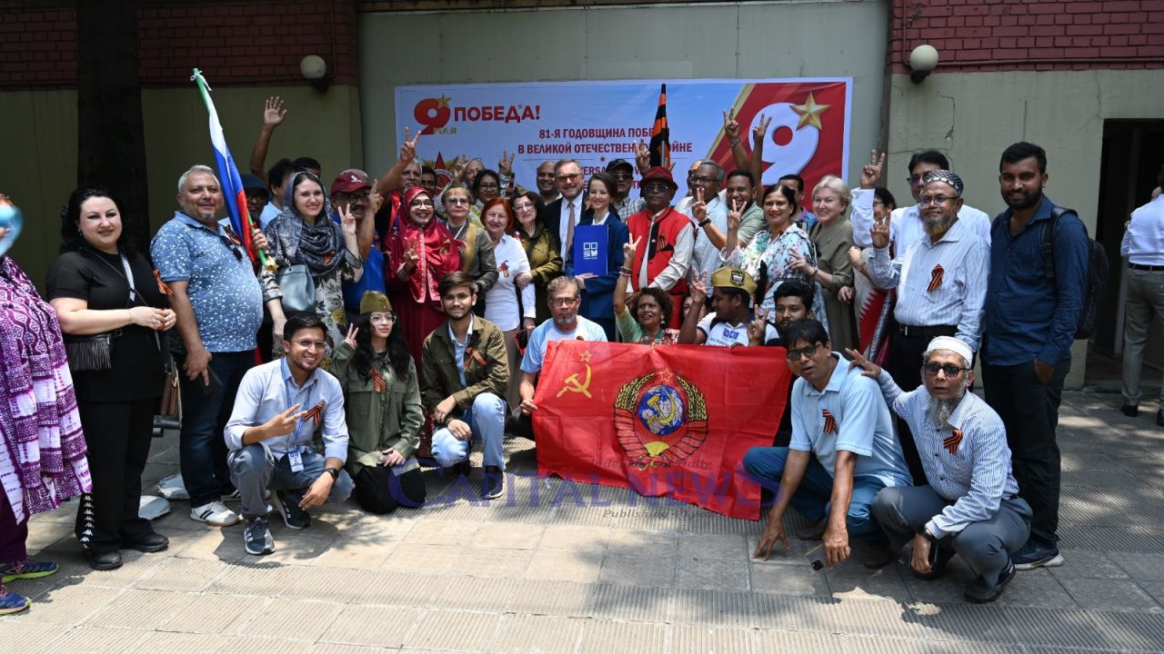 Russian Embassy in Dhaka marks 81st Victory day with concert, rallies 