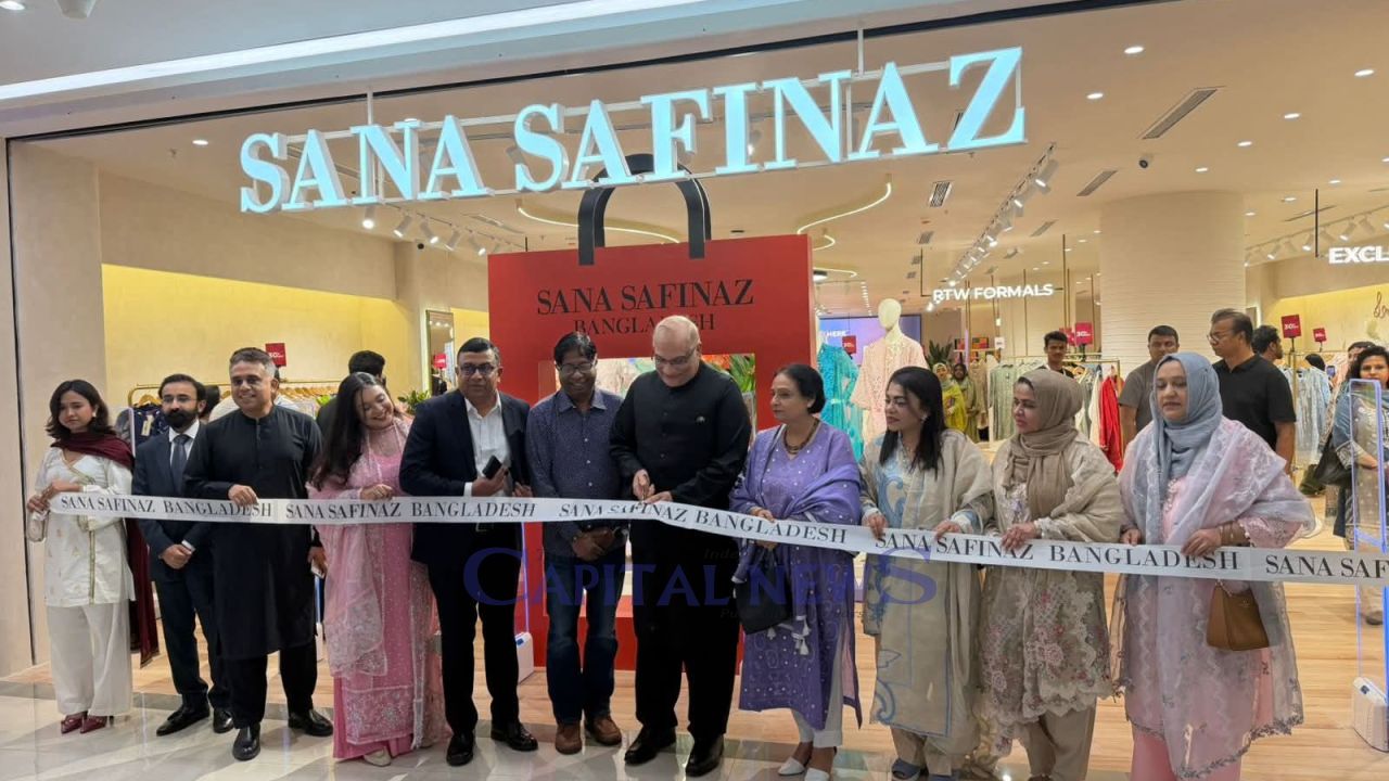 Pakistani brand Sana Safinaz opens new outlet in Dhaka