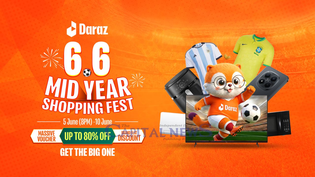 Daraz 6.6 Shopping Fest Offers Massive Discounts, Rewards for Shoppers