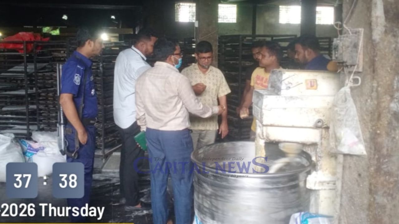 Bakery fined Tk 40,000 for using counterfeit brand packaging in Cumilla