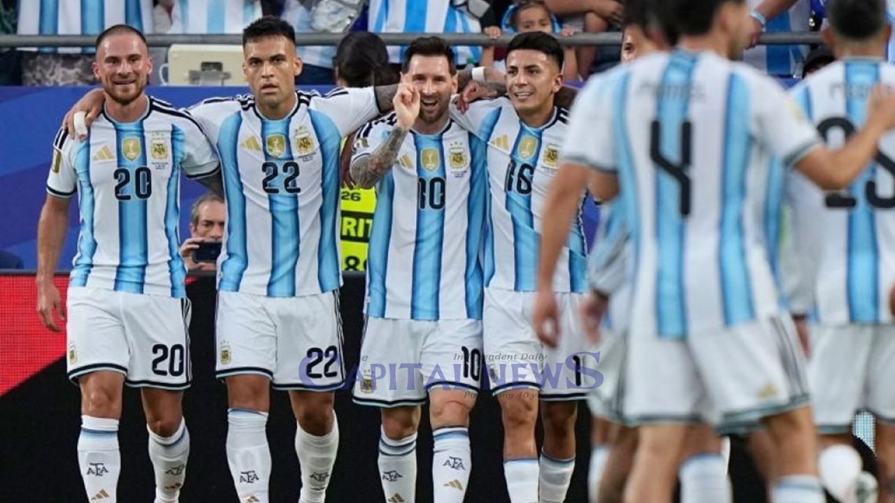 Messi Hat-Trick Helps Argentina Make History in World Cup Opener
