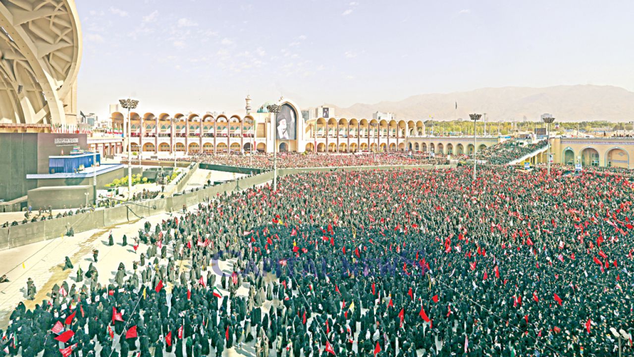 Tehran draws massive crowds for Khamenei mourning