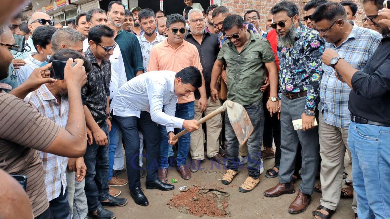 Long-awaited upgrade begins on Satmatha–Jahaj Company Mor Road
