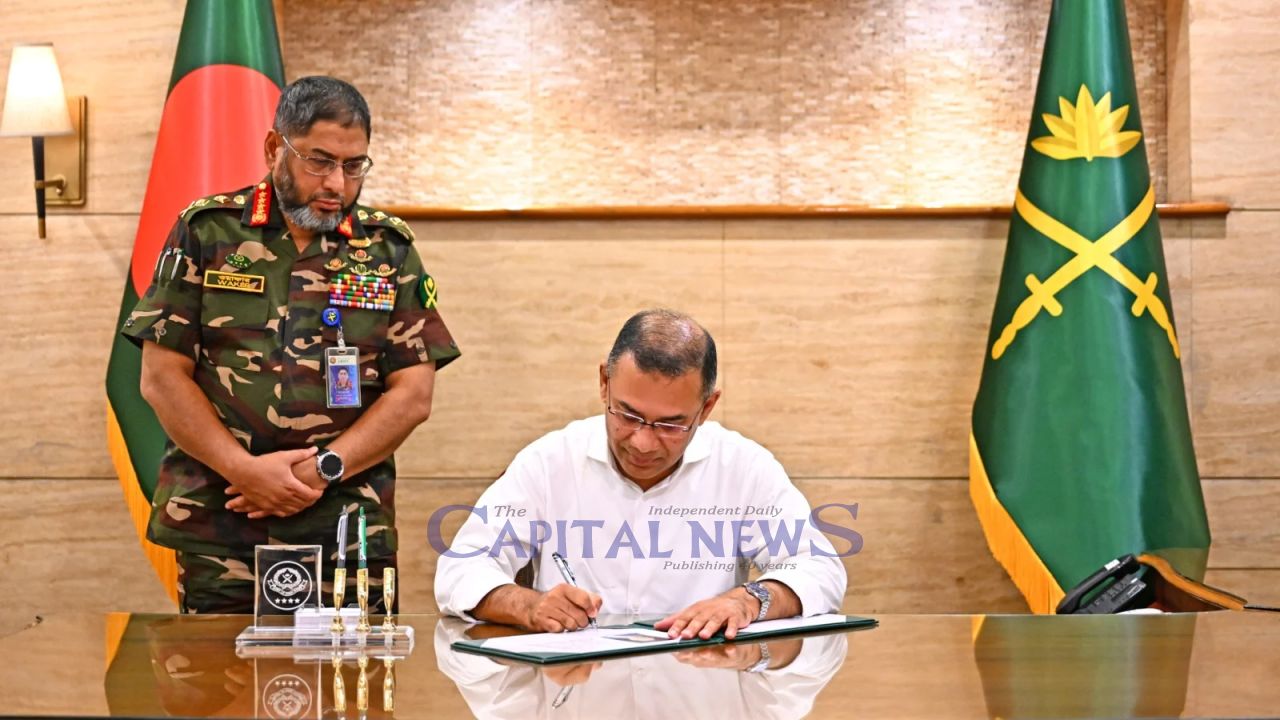 Govt Committed to Building Modern, Technology-Driven Army: PM Tarique Rahman