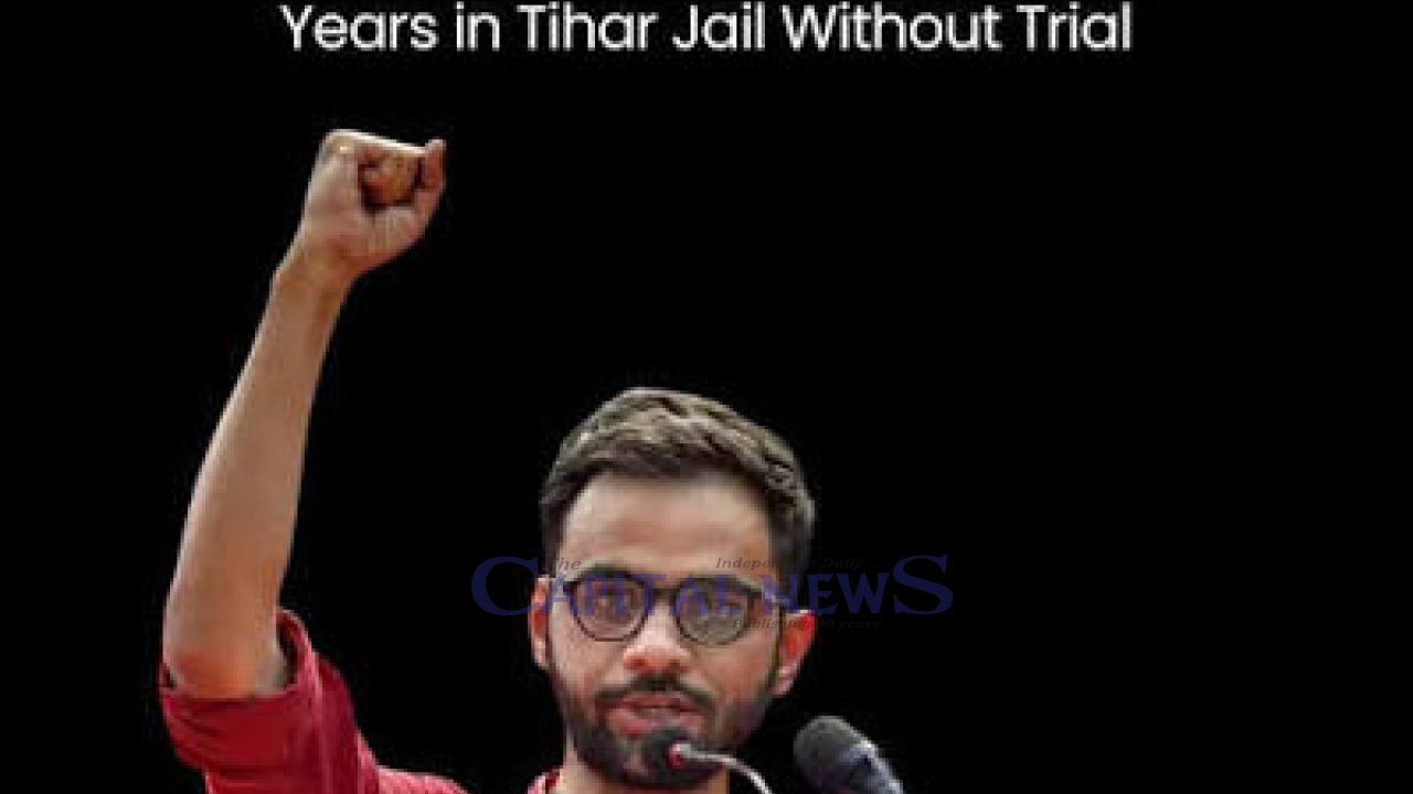 Umar Khalid, student activist and critic of Modi govt, spent six years in jail without Trial 