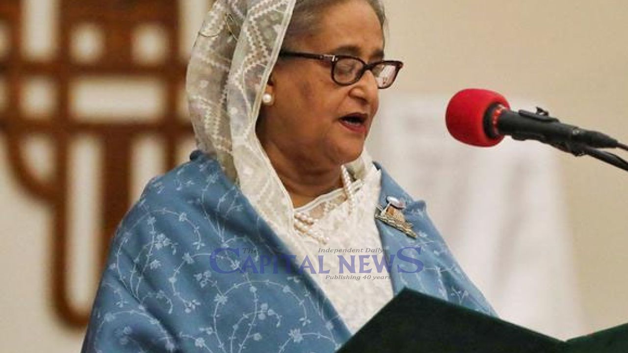 Bangladesh protests India over Hasina’s public appearance in New Delhi
