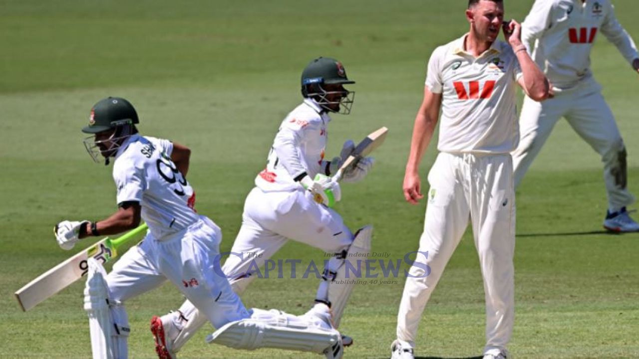 Australia to fight back after Bangladesh builds 153-run lead in Darwin