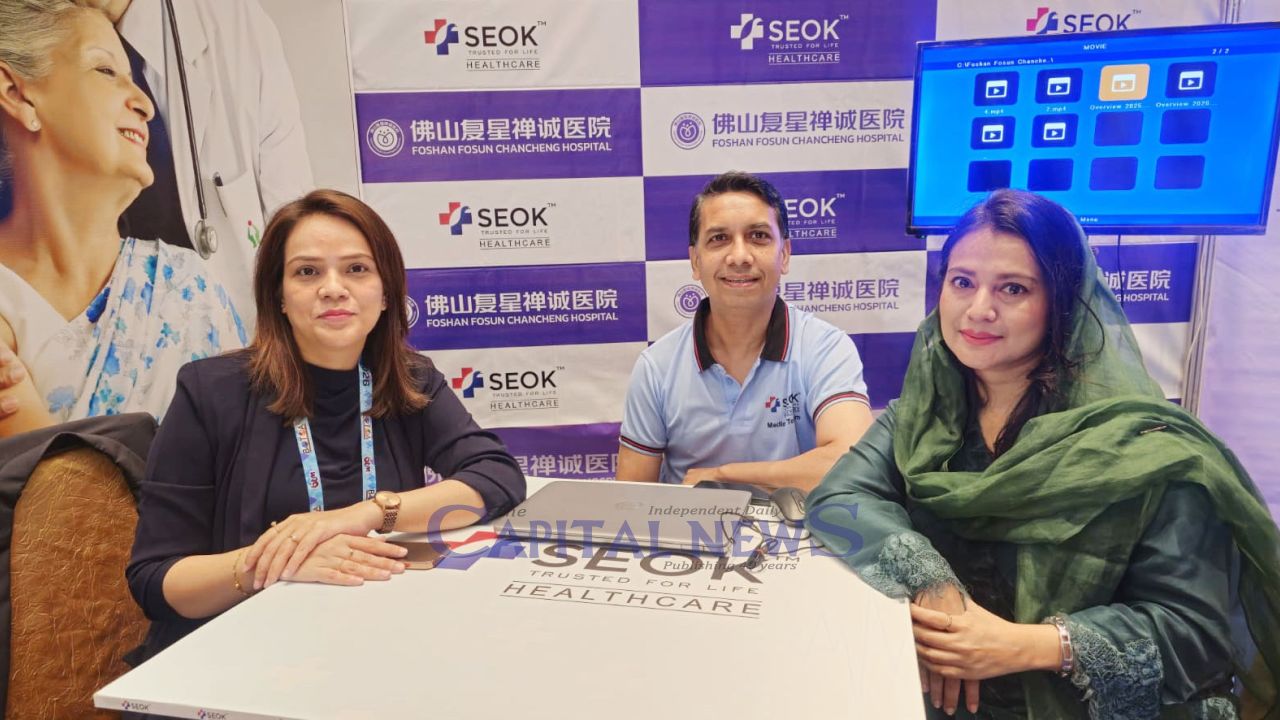 Chinese Hospitals draw crowds at Dhaka BTM Fair as patients seek advanced cancer care