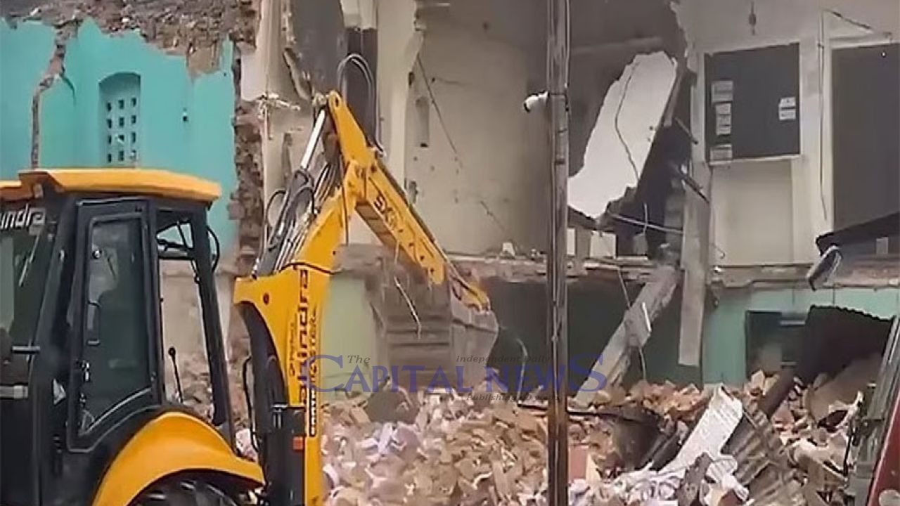 Demolition of a historic mosque inside the Saharanpur Collectorate complex in Uttar Pradesh, India: Jamiat Chief question double standard