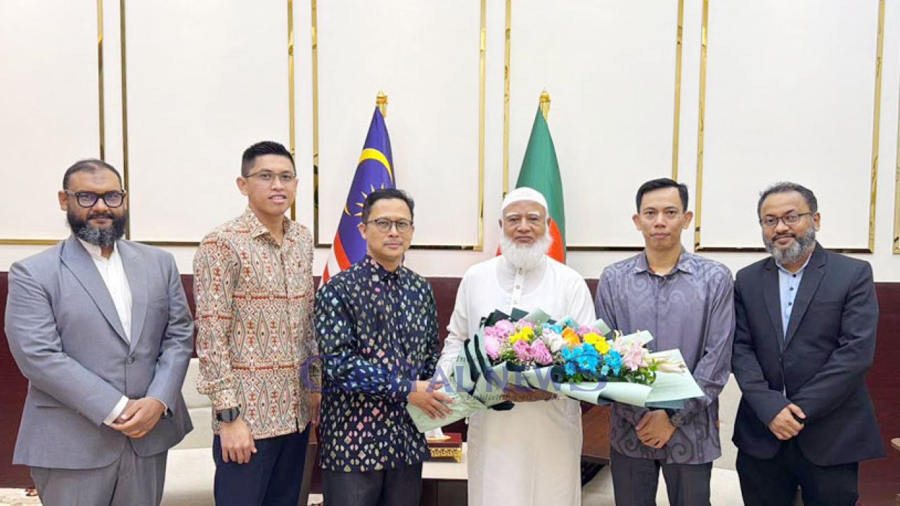 Malaysia envoy meets opposition leader Dr Shafiqur Rahman