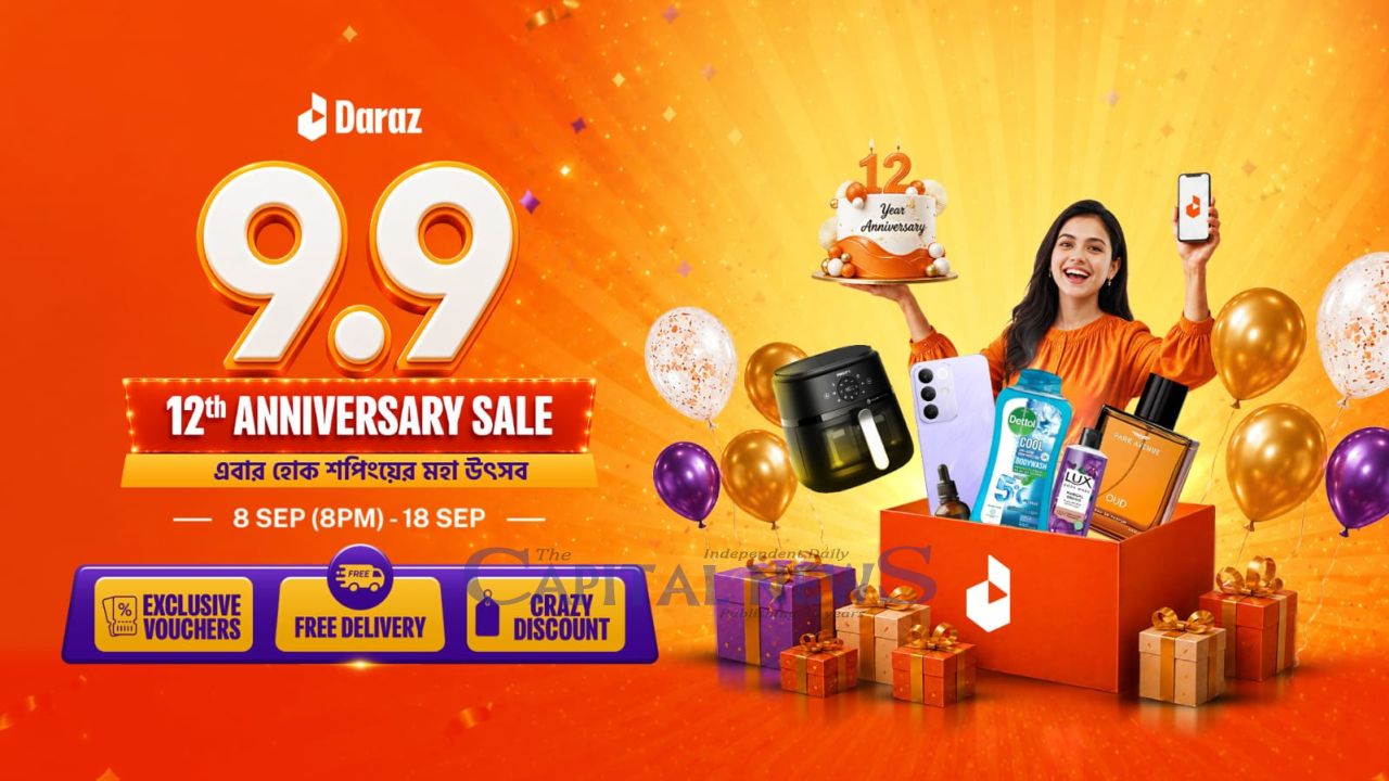 Daraz 9.9 anniversary sale celebrates 12 years of connecting Bangladesh with unbeatable deals 