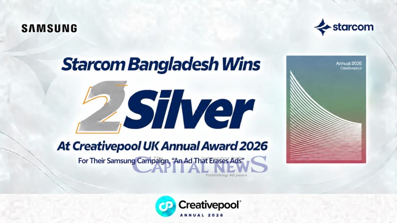 Starcom Bangladesh Wins 2 Silver at Creativepool UK Annual Award 2026