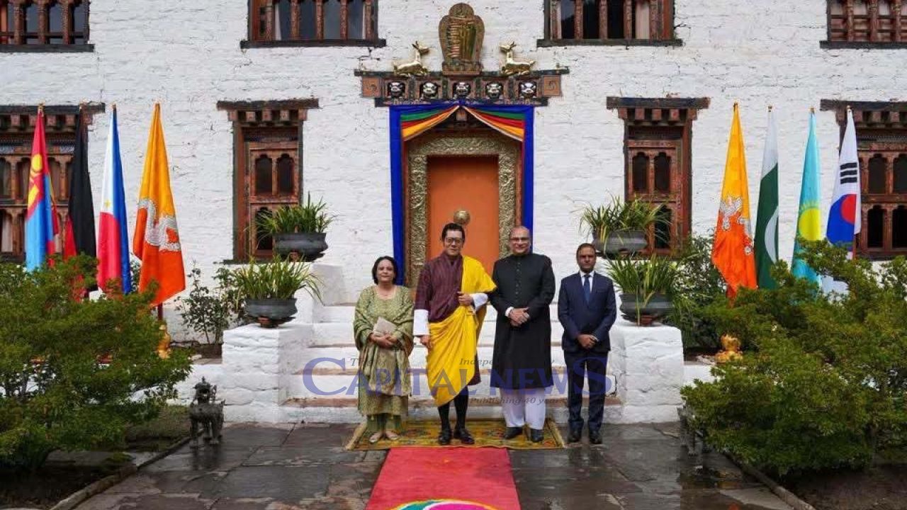 Ambassador Imran Haider Presents Credentials to His Majesty, The King of Bhutan