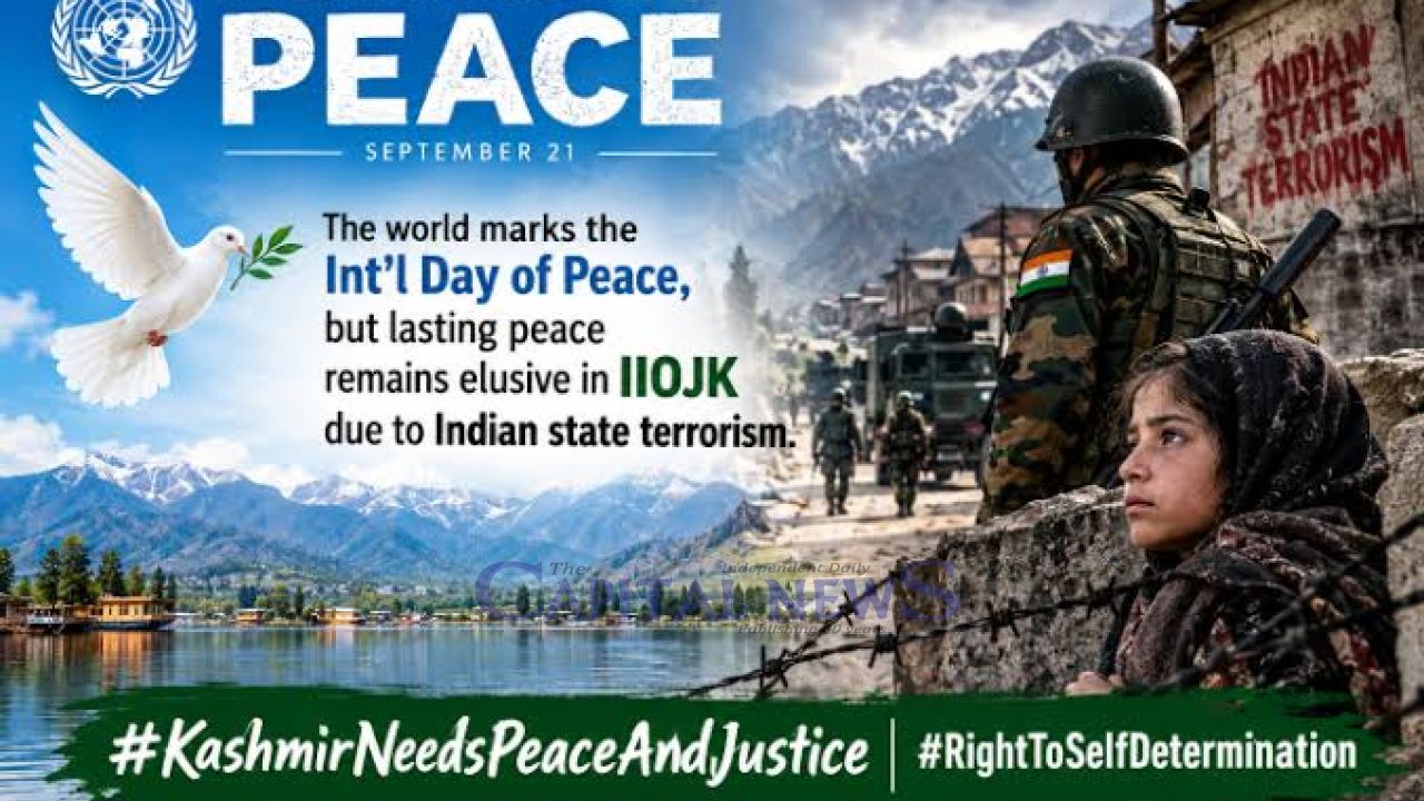 On International Day of Peace, IIOJK presents a contradiction as 4700 jailed in one year