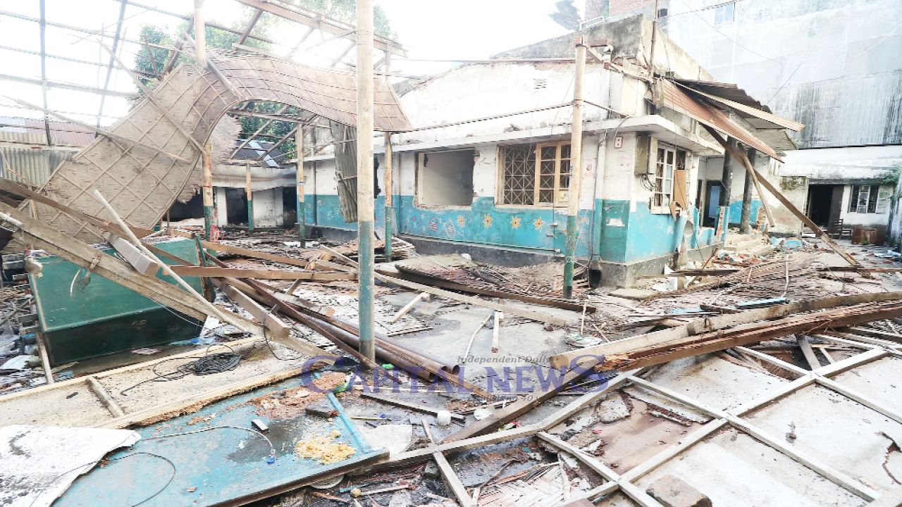Radda Health Centre Demolished at Midnight in Dhaka