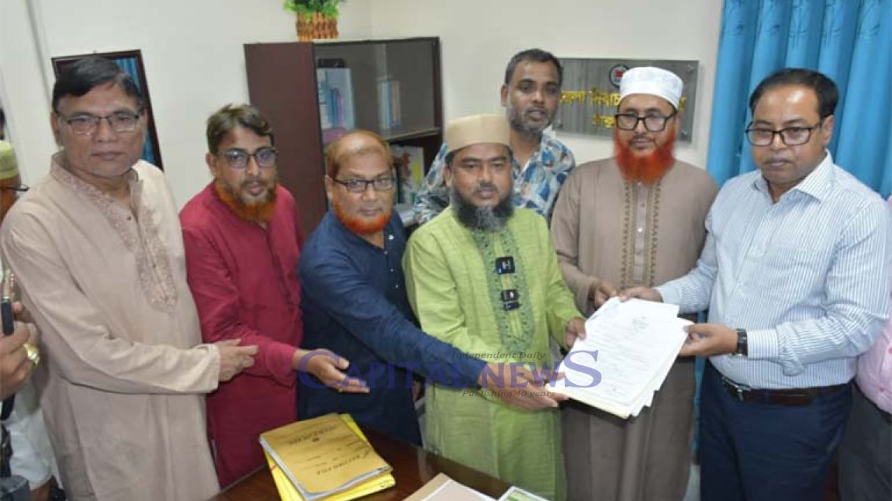 Delowar Hossain submits nomination for Thakurgaon-1 by-election