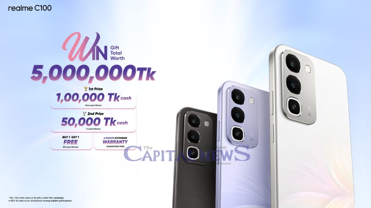 ‘All-Round Durable Champion’ realme C100 Launched with 8,000mAh Battery