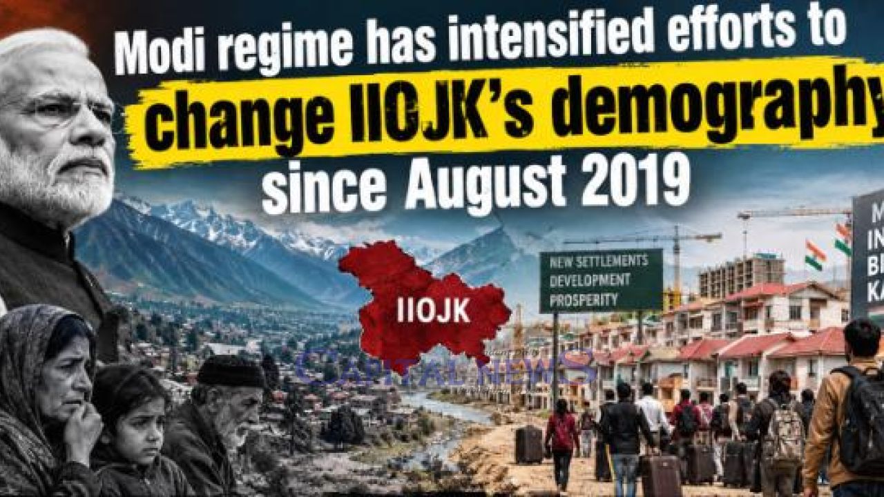 IIOJK's Muslim majority status under serious threat 