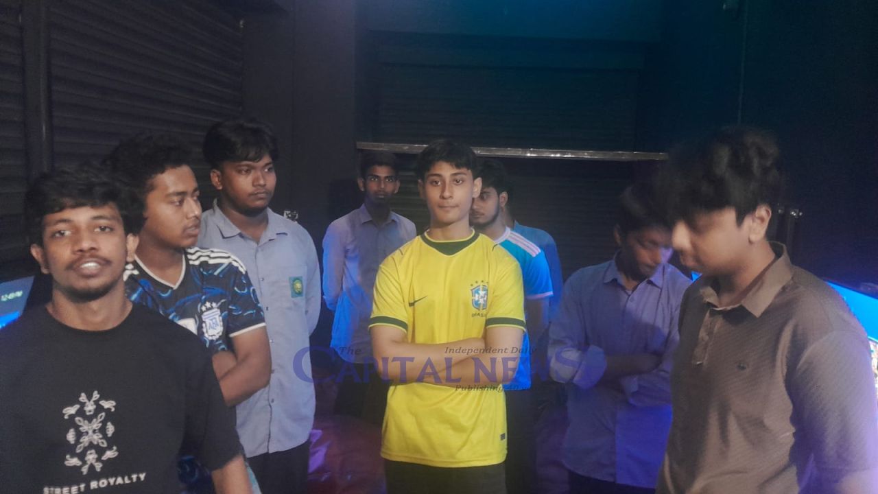 DB Police detain 10 students at Pabna Gaming Centre during school hours