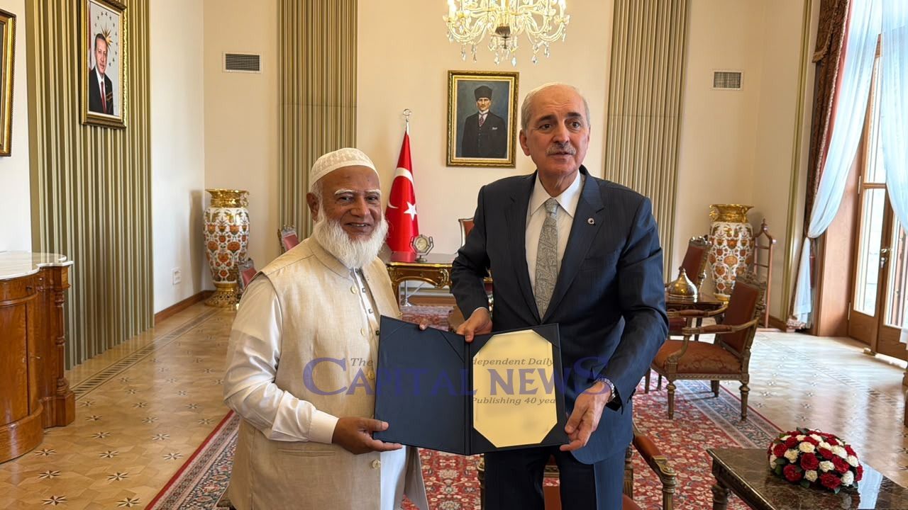 Bangladesh, Türkiye seek stronger ties as Shafiqur meets Turkish Parliament Speaker