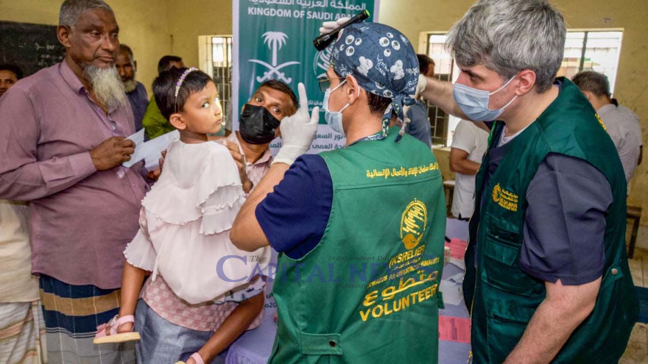 Saudi campaign provides free eye care to 5,000+ Bangladeshis