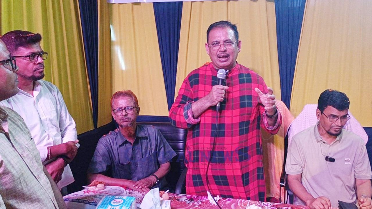 MP Kiran donates 80 Lakh Taka for Temples in Naria