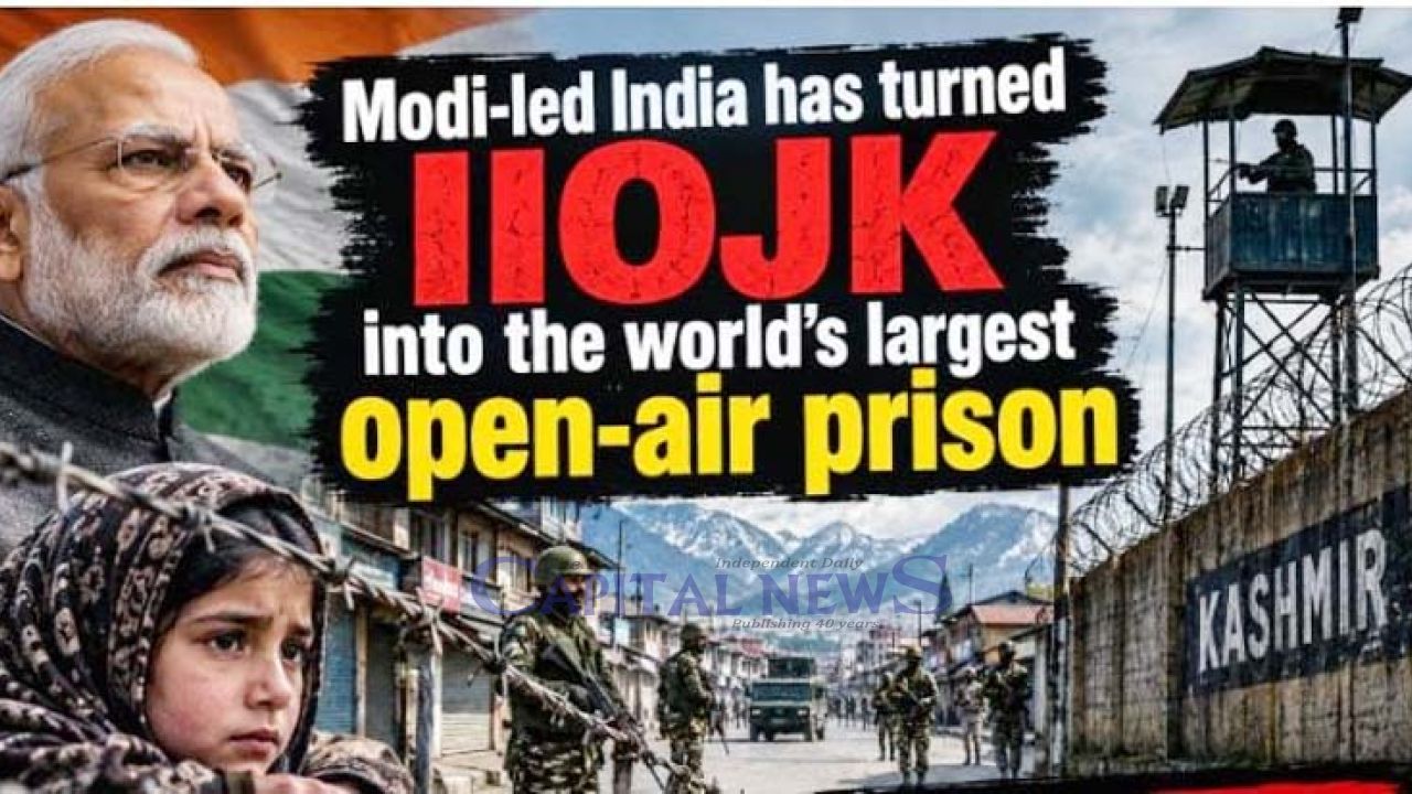 Modi regime turns IIOJK into world’s largest open-air prison